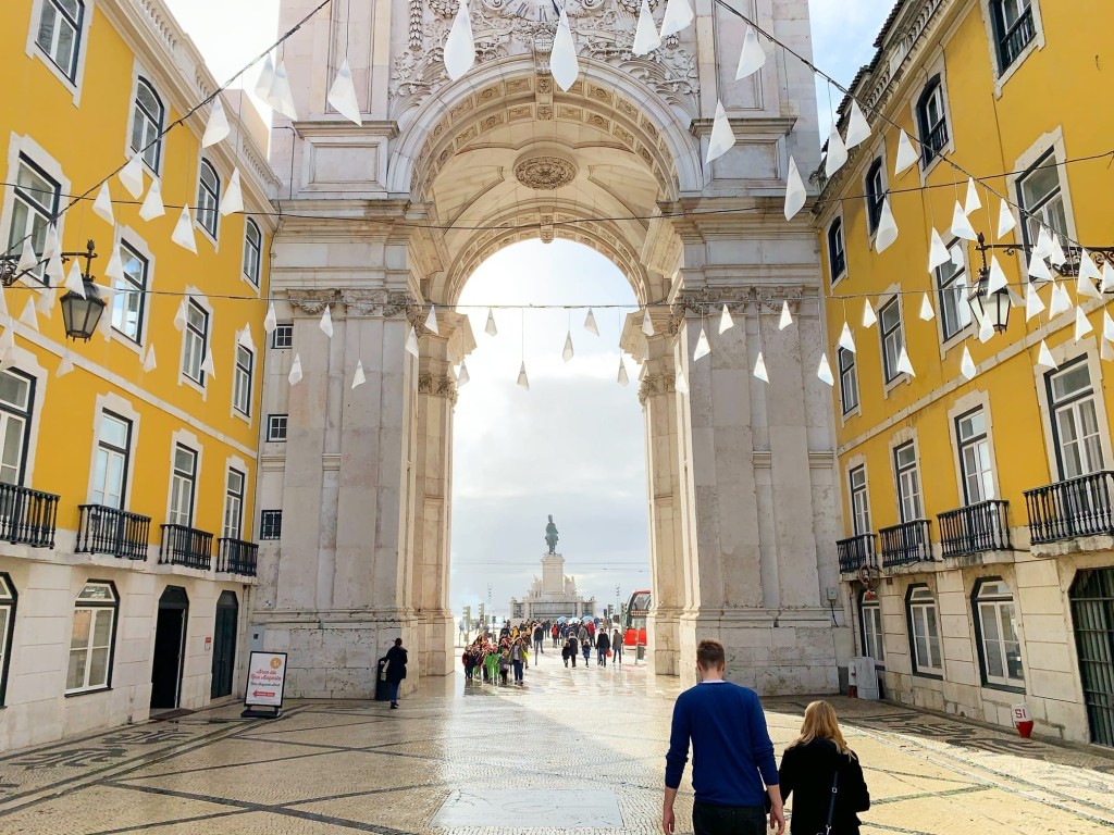 Square Lisbon Portugal